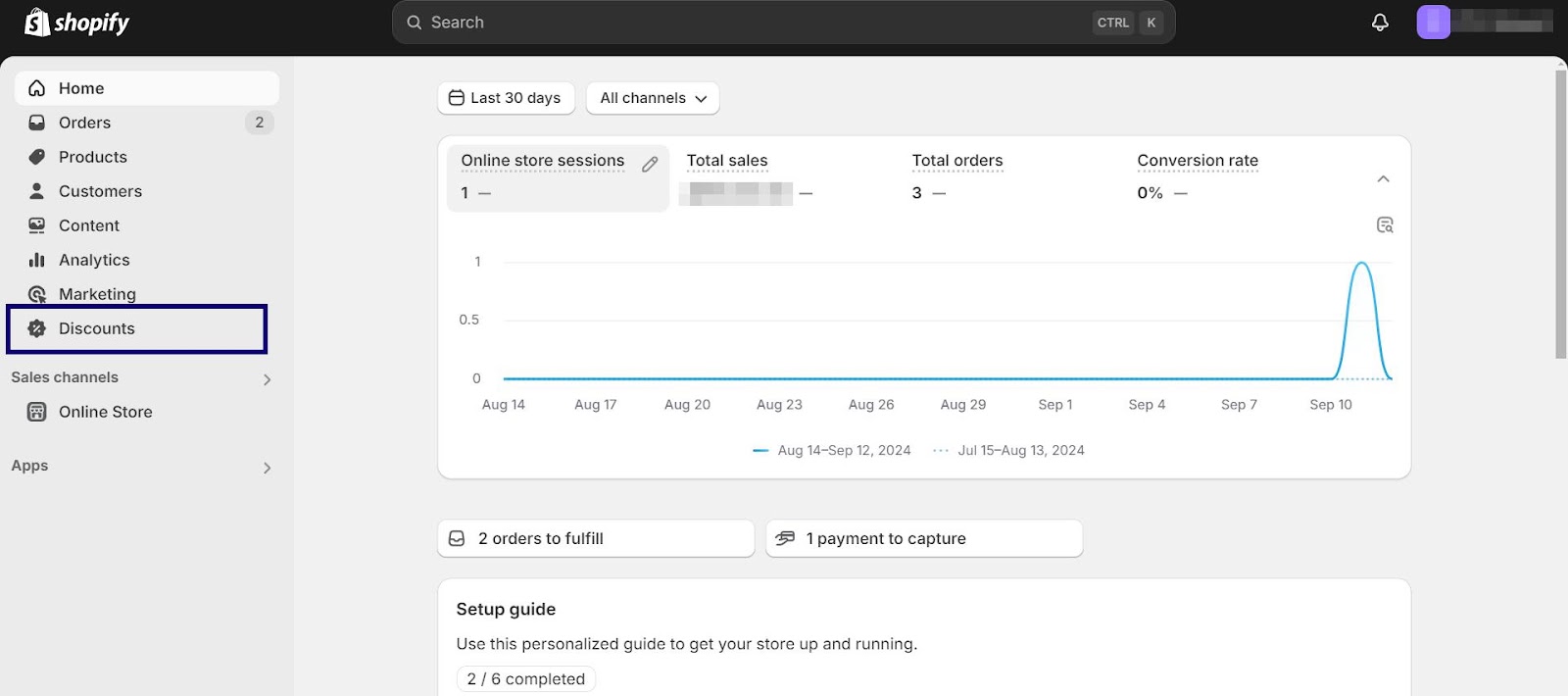 Redirect a Shareable Link From Shopify Home Page